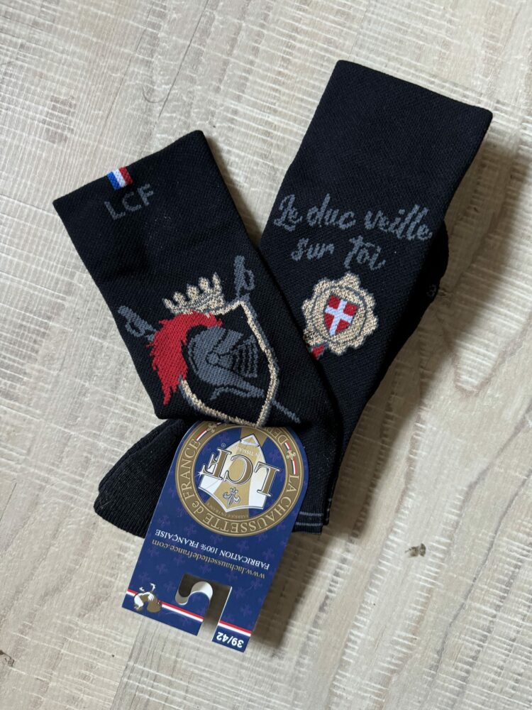 Chaussettes de trail Duc Army - Haute (Noir) - Fabriqué en France